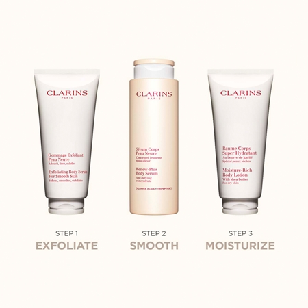 Clarins Exfoliating Body Scrub for Smooth Skin gommage crème avec effet exfoliant