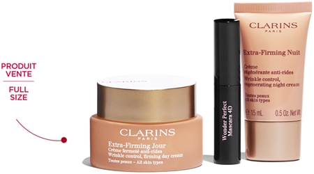 Clarins Extra-Firming Collection Dāvanu komplekts nobriedušajai ādai 01 Perfect Black