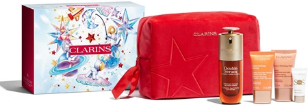 Clarins Double Serum & Extra Firming Collection Dāvanu komplekts nobriedušajai ādai Luminosity