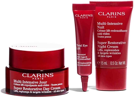 Clarins Super Restorative Collection coffret cadeau pour peaux matures