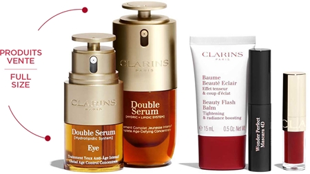 Clarins Double Serum Collection set cadou
