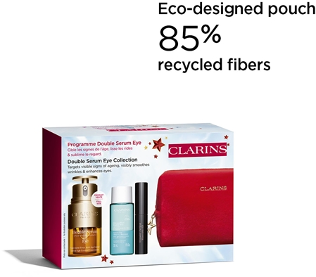 Clarins Double Serum Eye Collection Kinkekomplekt silmade piirkonnale 01 Perfect Black