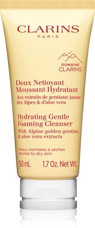 Clarins Cleansing Hydrating Gentle Foaming Cleanser mousse nettoyante pour un effet naturel