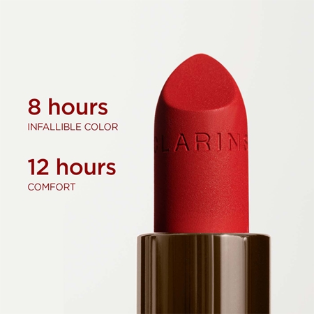 Clarins Joli Rouge Velvet krémes rúzs matt hatással