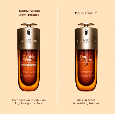 Clarins Double Serum Light Texture intenzivní sérum proti stárnutí pleti