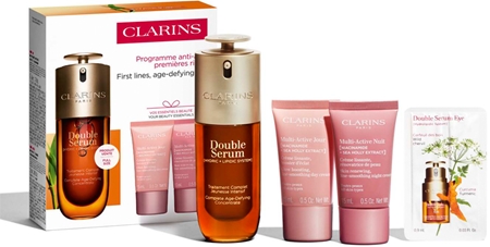 Clarins Double Serum & Multi-Active coffret para todos os tipos de pele