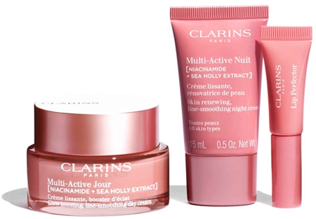 Clarins Multi-Active Collection coffret cadeau pour une peau lumineuse