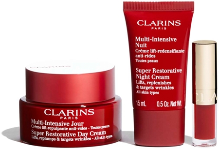 Clarins Super Restorative Collection dárková sada pro zralou pleť