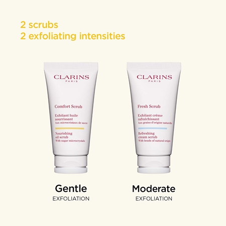 Clarins Comfort Scrub Nourishing Oil Scrub gommage à l'huile effet nourrissant