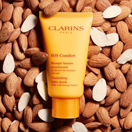 Clarins SOS Comfort Nourishing Balm Mask masque nourrissant en profondeur