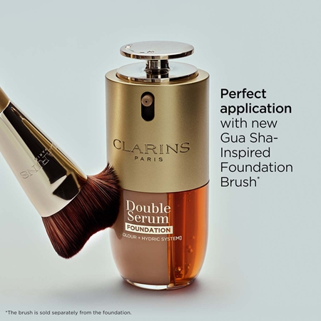 Clarins Double Serum Foundation омолоджуючий та освітлюючий