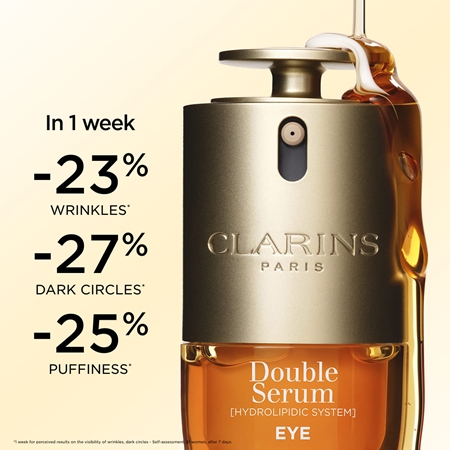 Clarins Double Serum Eye sérum anti-rides contour des yeux effet nourrissant