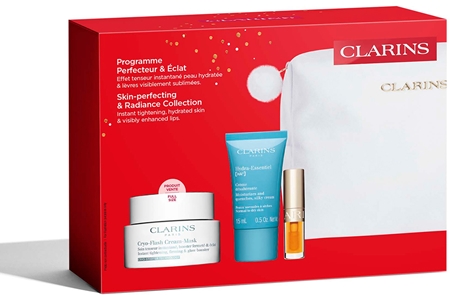 Clarins Cryo-Flash Mask Holiday Season ajándékszett