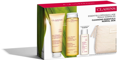 Clarins Cleansing Essentials Normal Skin Presentförpackning För normalhud