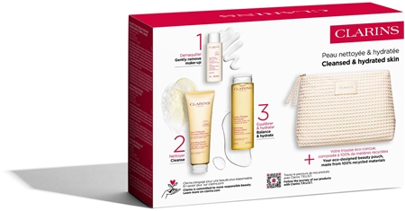 Clarins Cleansing Essentials Normal Skin Presentförpackning För normalhud