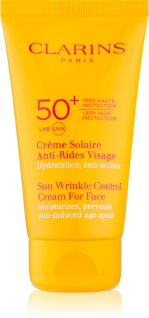 Clarins Sun Protection crema abbronzante anti-age SPF 50+