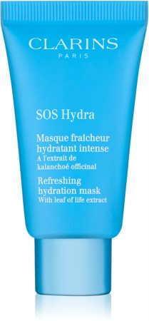 Clarins SOS Hydra Refreshing Hydration Mask máscara hidratante com efeito refrescante