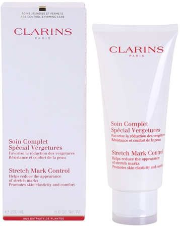 Clarins Body Age Control & Firming Care Kroppskräm För att behandla bristningsmärken