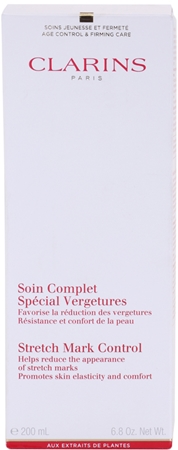 Clarins Body Age Control & Firming Care Kroppskräm För att behandla bristningsmärken
