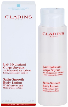 Clarins Body Hydrating Care leite corporal hidratante para pele fina e lisa