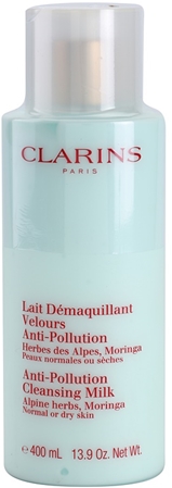 Clarins Cleansing Milk with Alpine Herbs, Moringa čisticí mléko s výtažkem z alpských bylin pro normální a suchou pleť
