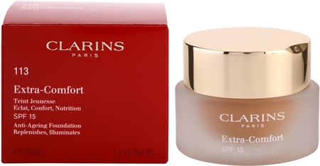 Clarins Face Make-Up Extra-Comfort aufhellendes und verjüngendes Make up für ein natürliches Aussehen LSF 15