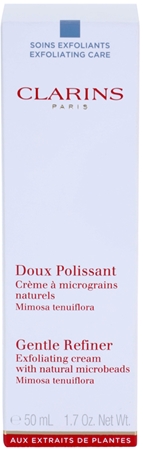 Clarins Gentle Refiner Exfoliating Cream creme peeling com micropartículas naturais
