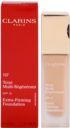 Clarins Face Make-Up Extra-Firming krémes make-up a bőröregedés ellen SPF 15