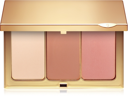 Clarins Face Make-Up Palette Contour Visage paleta para contorno de rostro con pincel