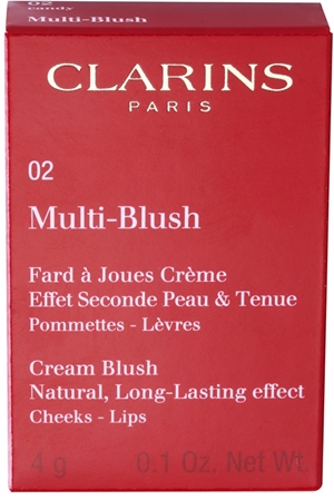 Clarins Face Make-Up Multi-Blush Cream Blush for Lips and Cheeks