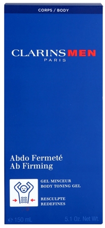 Clarins Men Body gel reductor para definir abdominales