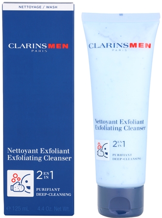 Clarins Men Exfoliating Cleanser scrub per una pulizia in profondità