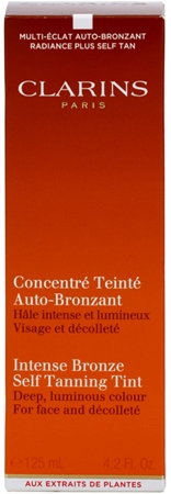 Clarins Sun Self-Tanners Intense Bronze Self Tanning Tint
