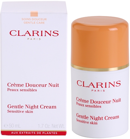 Clarins Gentle Care crema de noche hidratante para pieles sensibles