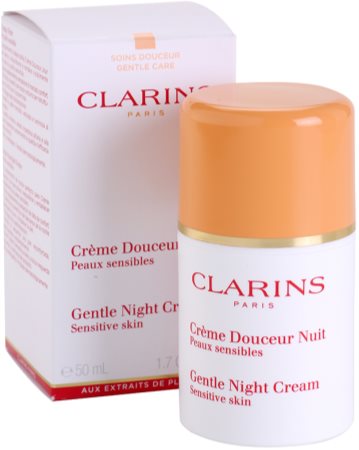Clarins Sensitive Skin Care crema de noapte hidratanta pentru piele sensibila