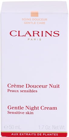 Clarins Gentle Care crema de noche hidratante para pieles sensibles