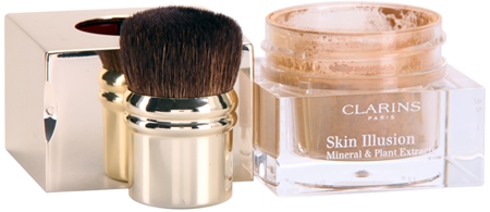 Clarins Face Make-Up Skin Illusion Loose Powder Foundation for Natural Look  with Brush | notino.co.uk