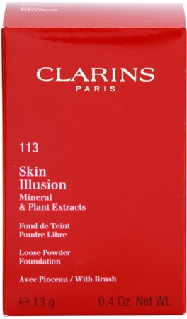 Clarins Face Make-Up Skin Illusion Loose Powder Foundation for Natural Look  with Brush | notino.co.uk