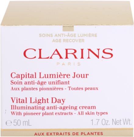 Clarins Vital Light Crema de zi pentru stralucire si intinerire pentru toate tipurile de ten