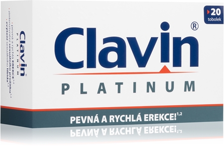 Clavin PLATINUM tobolky pro podporu erekce