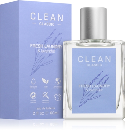 CLEAN Classic Fresh Laundry & Lavender woda toaletowa dla kobiet