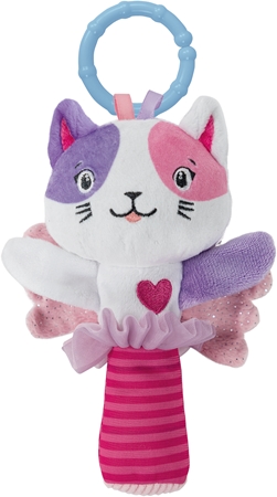 Clementoni Baby Lovely Cat Rattle chrastítko pro děti od narození