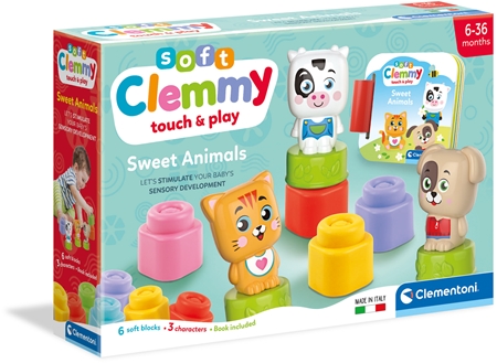 Clementoni Clemmy Sweet Animals set di giocattoli notino