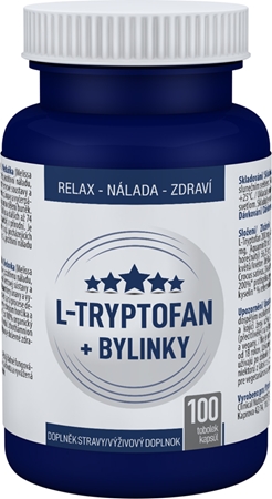 Clinical L-Tryptofan + bylinky tobolky pro podporu fyzické i psychické rovnováhy těla