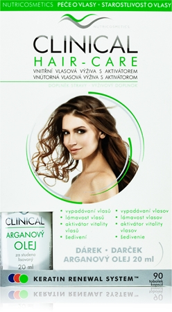 Clinical Hair-Care + arganový olej sada na vlasy pro ženy