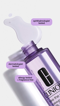 Clinique Take The Day Off™ Makeup Remover For Lids, Lashes & Lips dvofazno sredstvo za uklanjanje make-upa s usana i oko očiju