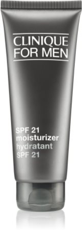 Clinique For Men™ Broad Spectrum SPF 21 Moisturizer creme protetor e hidratante para todos os tipos de pele