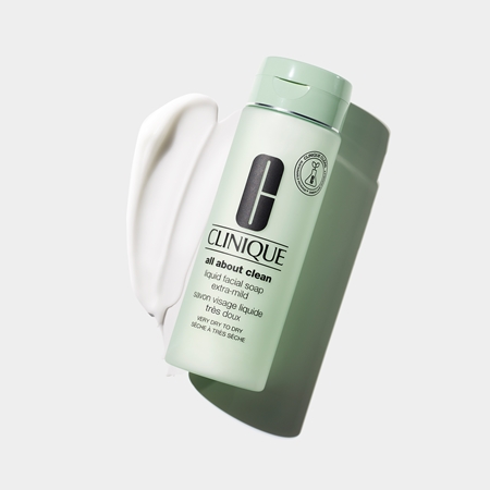 Clinique Liquid Facial Soap Extra-Mild sabonete líquido para pele seca a muito seca