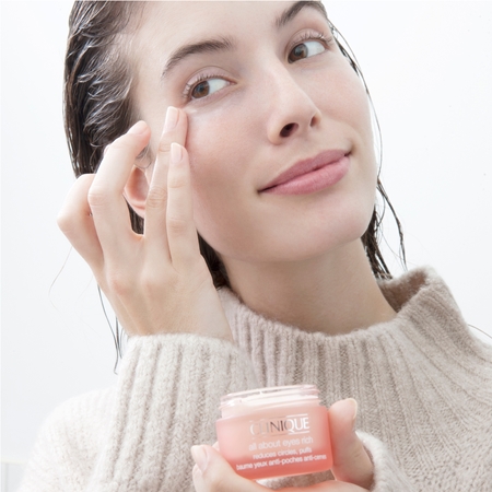 Clinique All About Eyes™ Rich hydratační oční krém proti otokům a tmavým kruhům