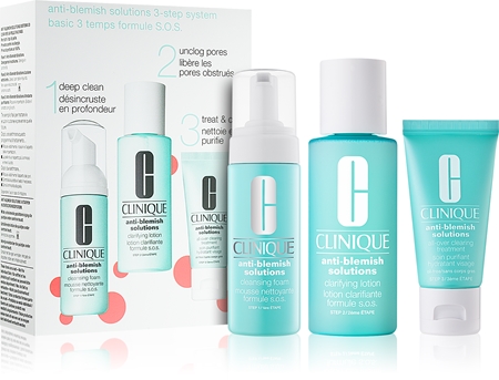 Clinique Anti-Blemish Solutions™ Clear Skin System Starter Kit Travel Set for perfect skin cleansing